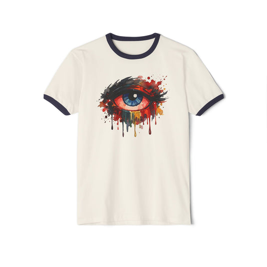 Stay Illegal Ringer T-Shirt — Beholding Eye