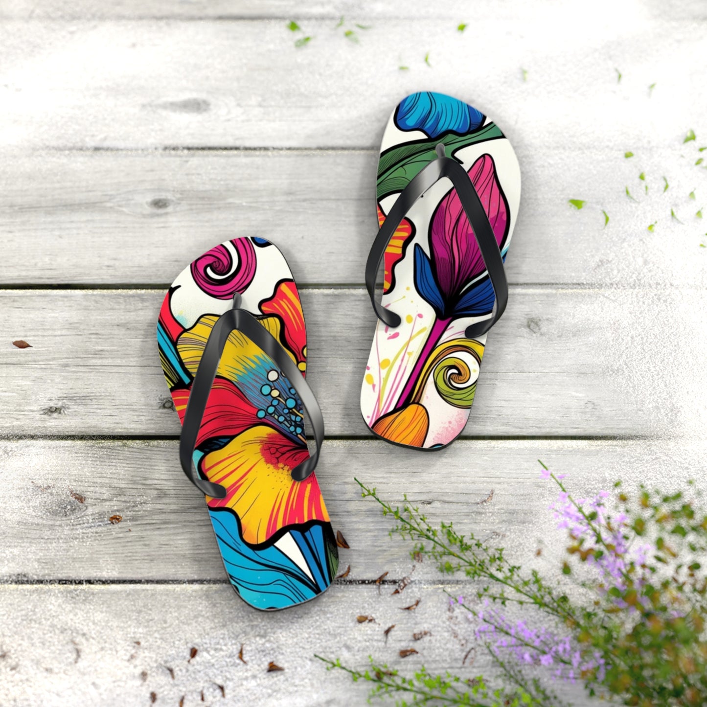 Flower Flip Flops – Tropical Days