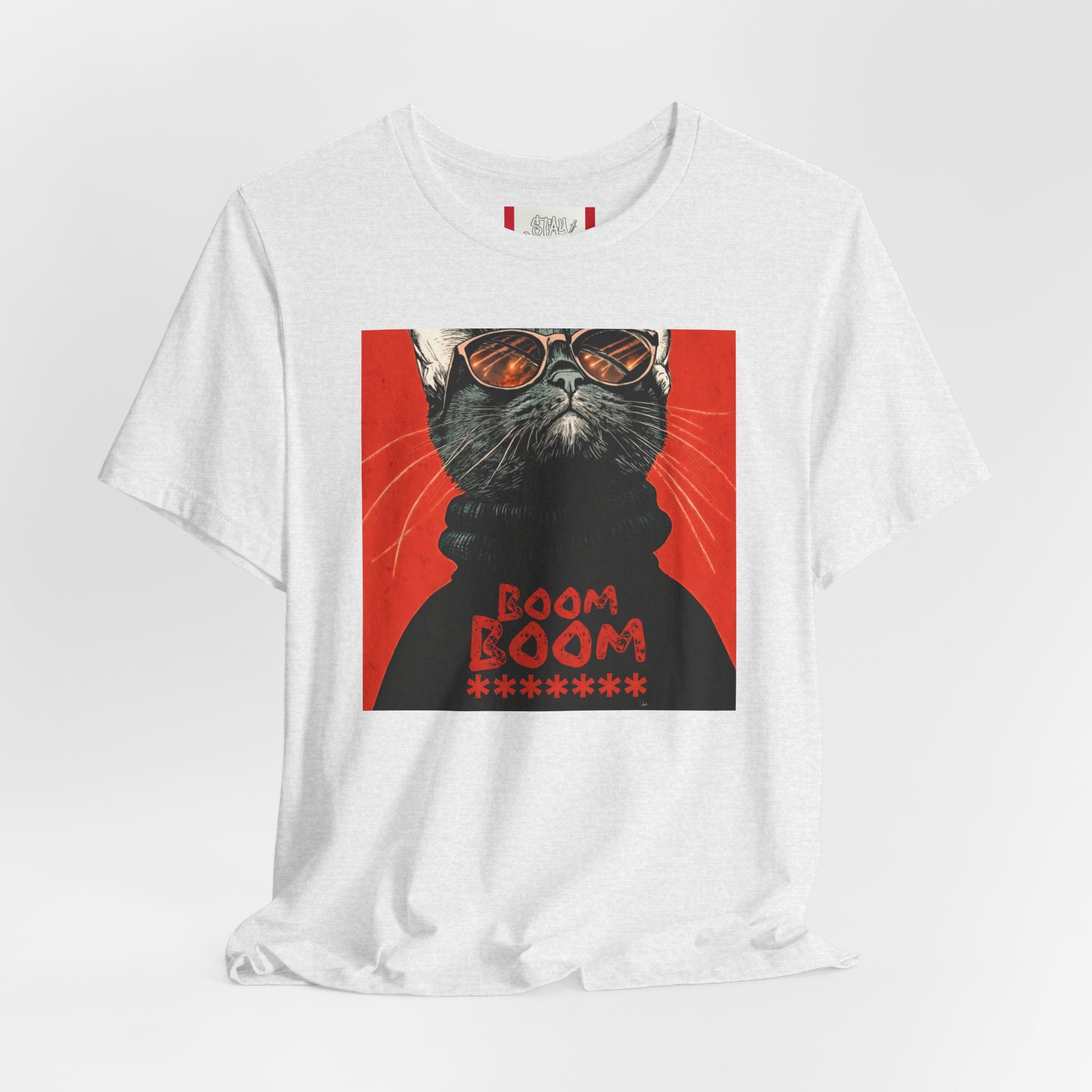 Propaganda T‑Shirt — BOOM BOOM Tel Aviv Cat