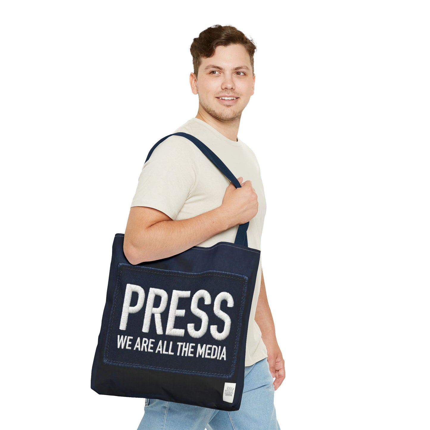 Tote Sling Bag — PRESS We Are All The Media
