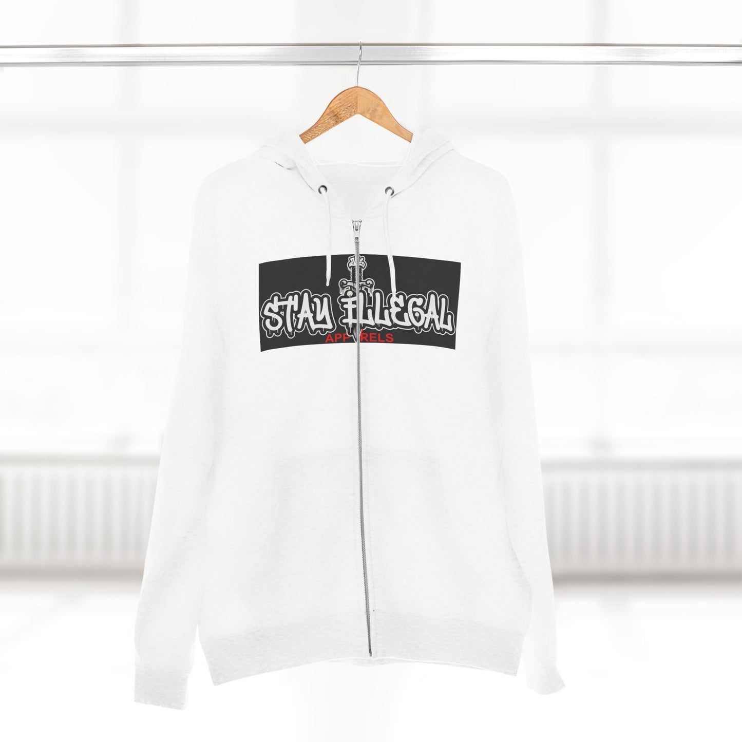 Eye Of The Beholder Hoodie — Stay Illegal Zip Hoodie