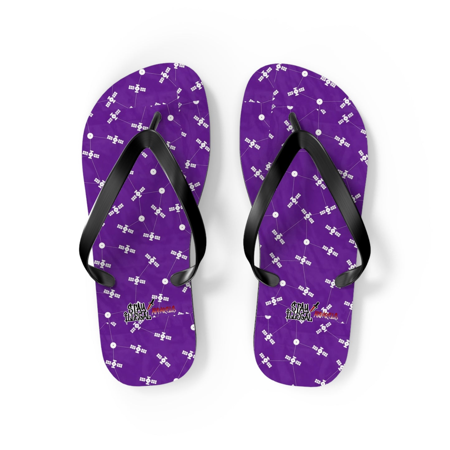 Satellite Flip Flops – Stay Illegal Satellite Purple Grape