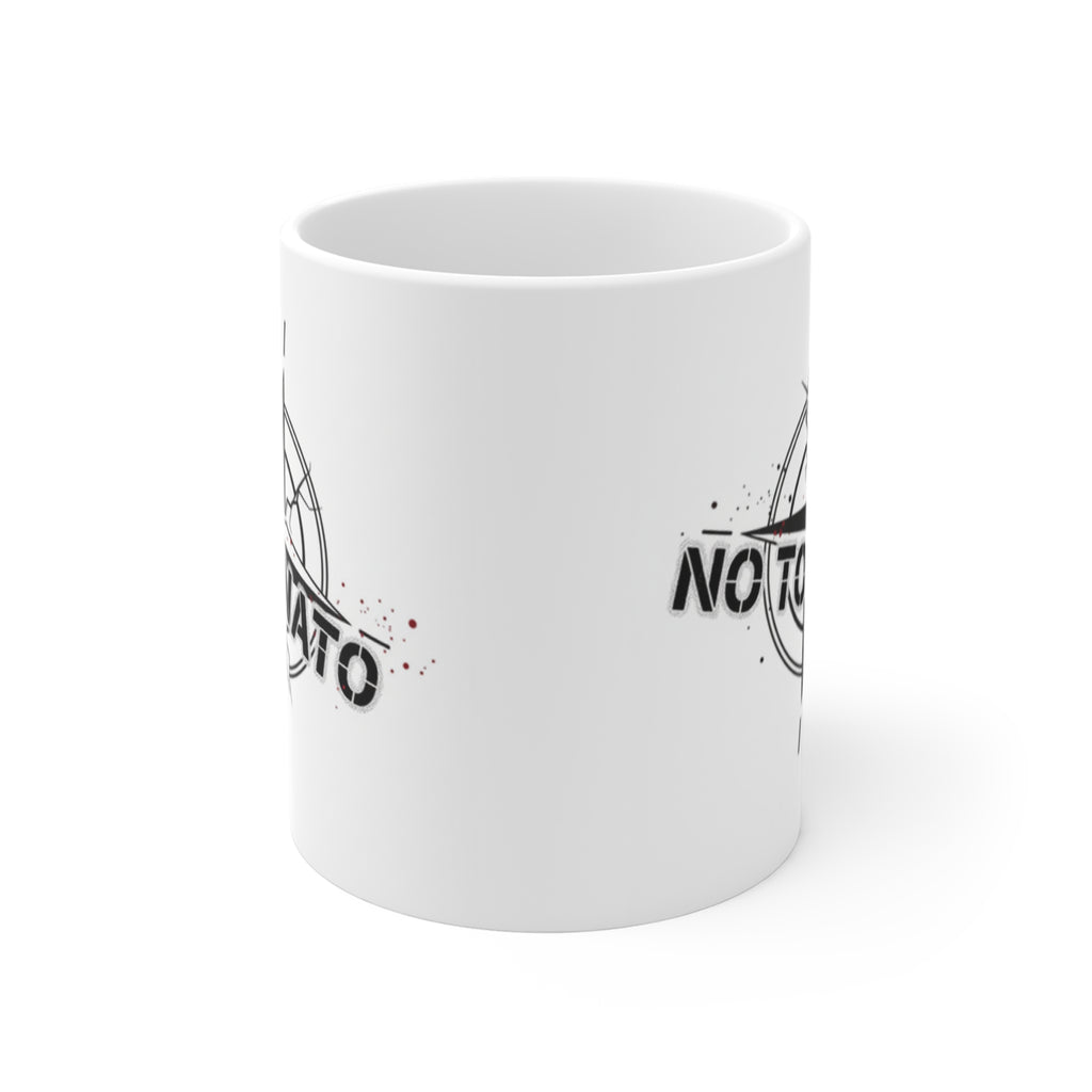 NO To NATO Compass Mug — English