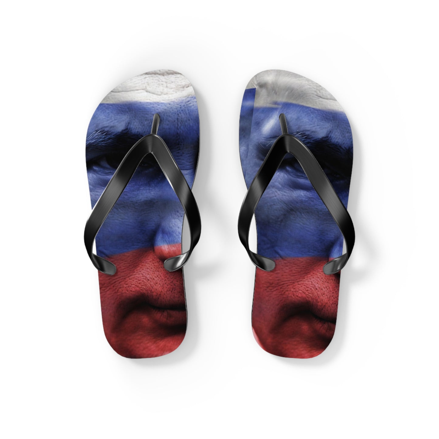 Putin's Russia Flip Flops – Putin Face