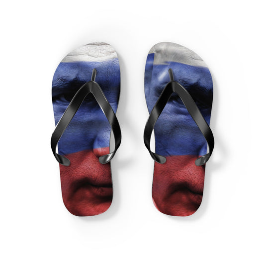 Putin's Russia Flip Flops – Putin Face