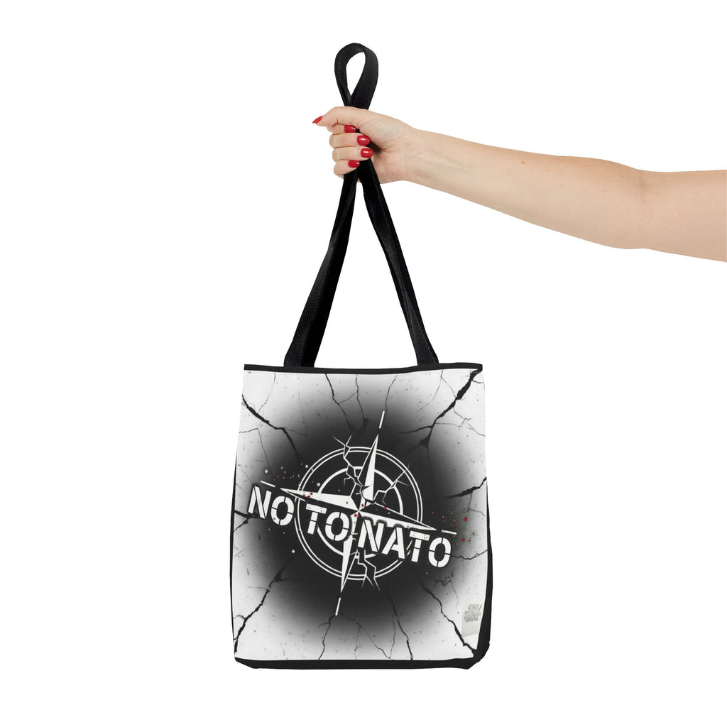 Compass Tote Bag — "NO To NATO / Het NATO" English/Russian