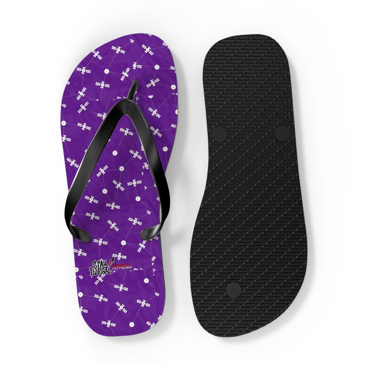 Satellite Flip Flops – Stay Illegal Satellite Purple Grape