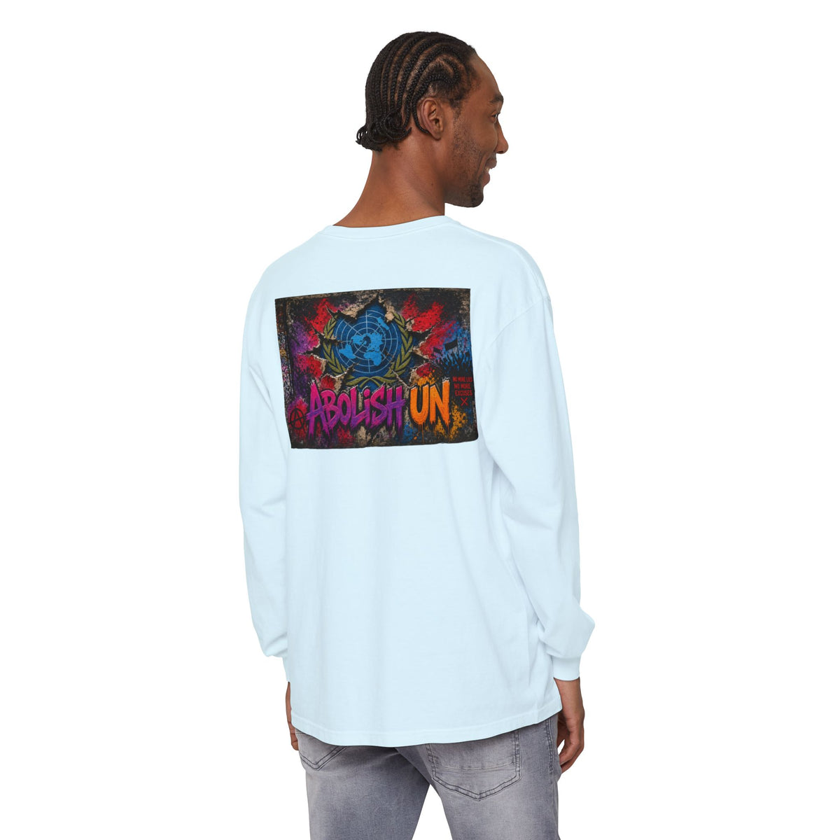 Protest Long Sleeve T‑Shirt — Abolish UN