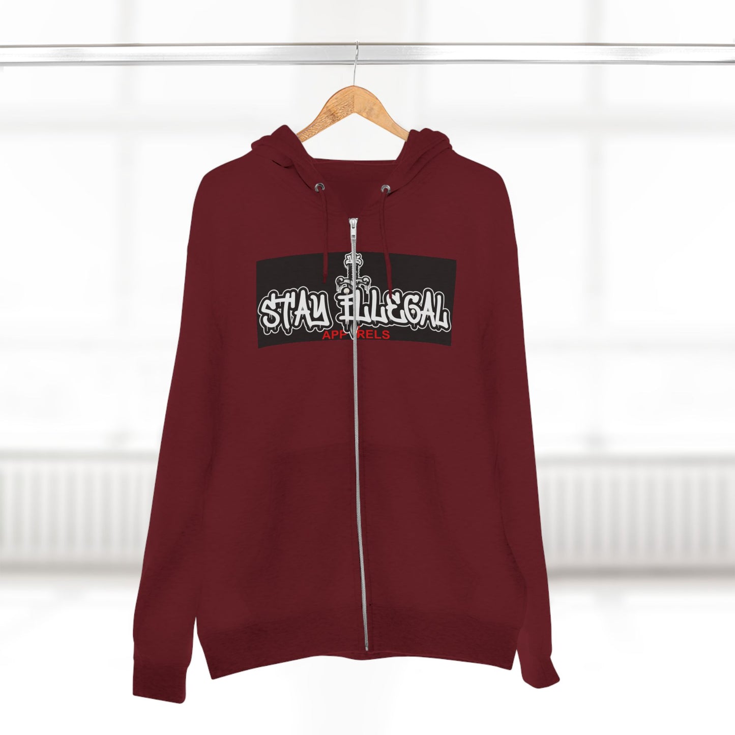 Eye Of The Beholder Hoodie — Stay Illegal Zip Hoodie