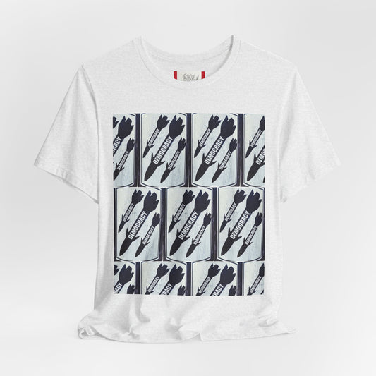 Protest T‑Shirt — DEMOCRATIC MISSILES