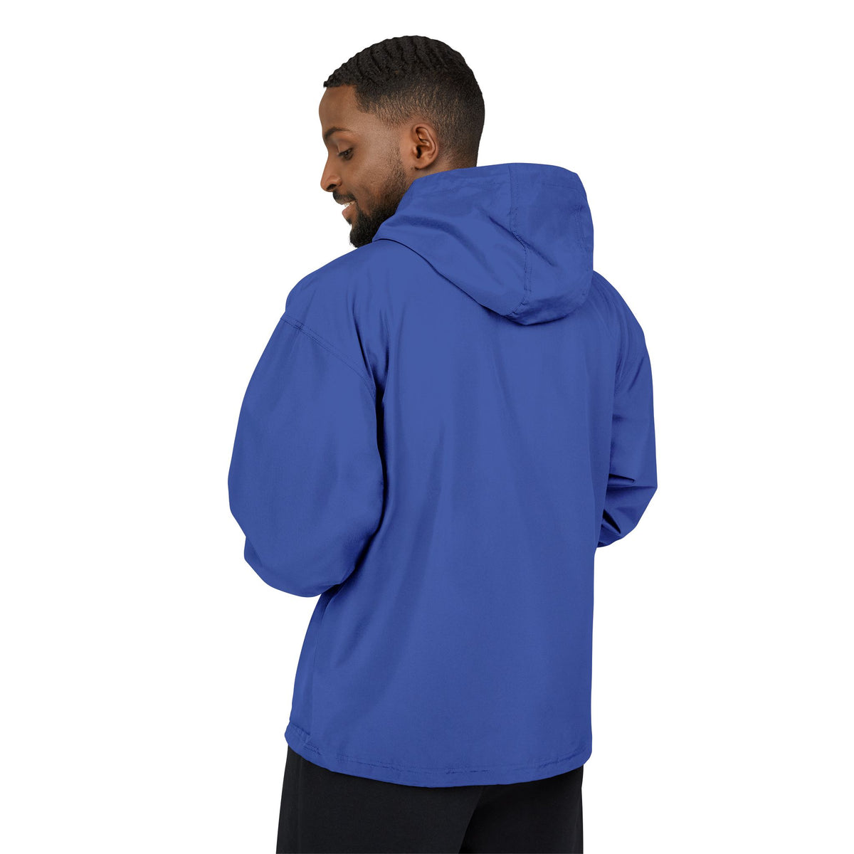 Stay Illegal Anorak Jacket — Plain Insignia Packable Lightweight Hooded Windbreaker