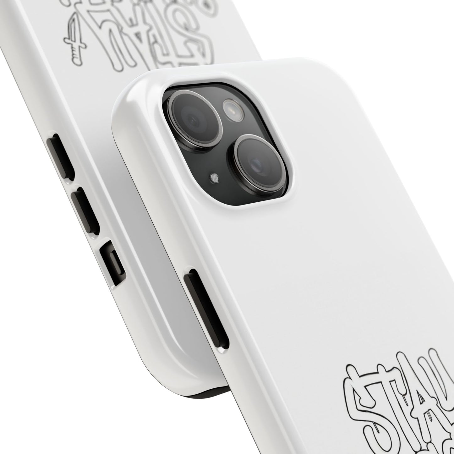 Stay Illegal Phone Case - Tough White