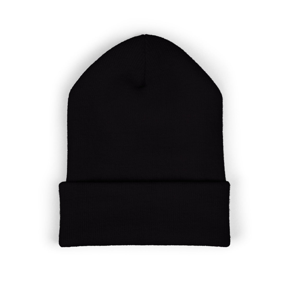 Embroidered Daruma Cuffed Beanie — Stop The Genocide Beenie Hat