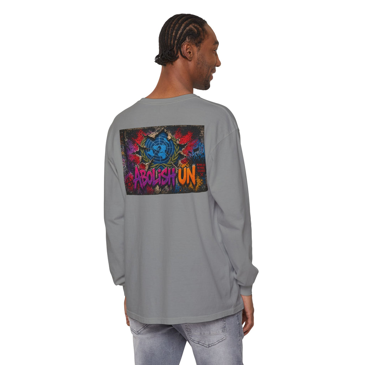 Protest Long Sleeve T‑Shirt — Abolish UN