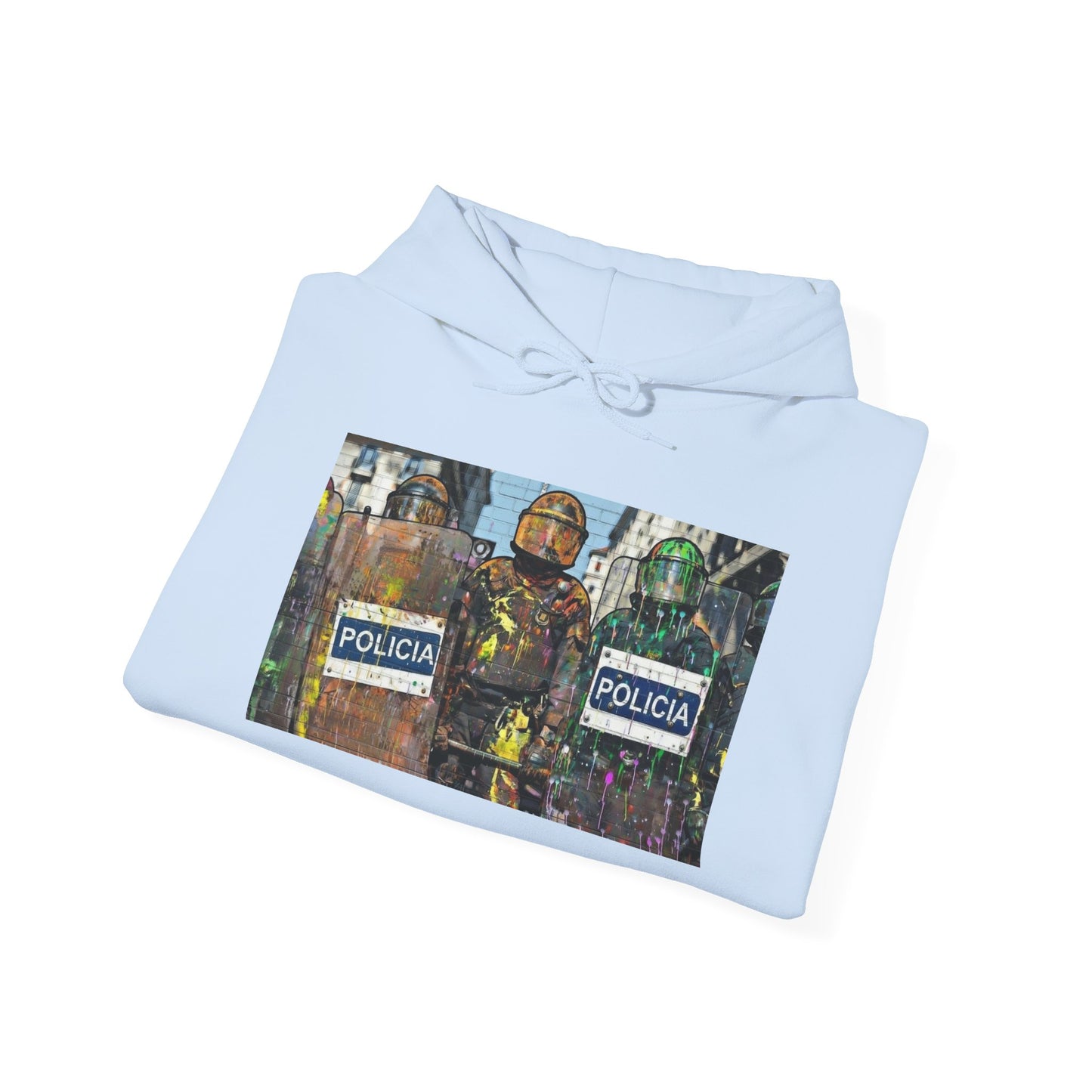 Stay Illegal Graffiti Hoodie - Policia Policia