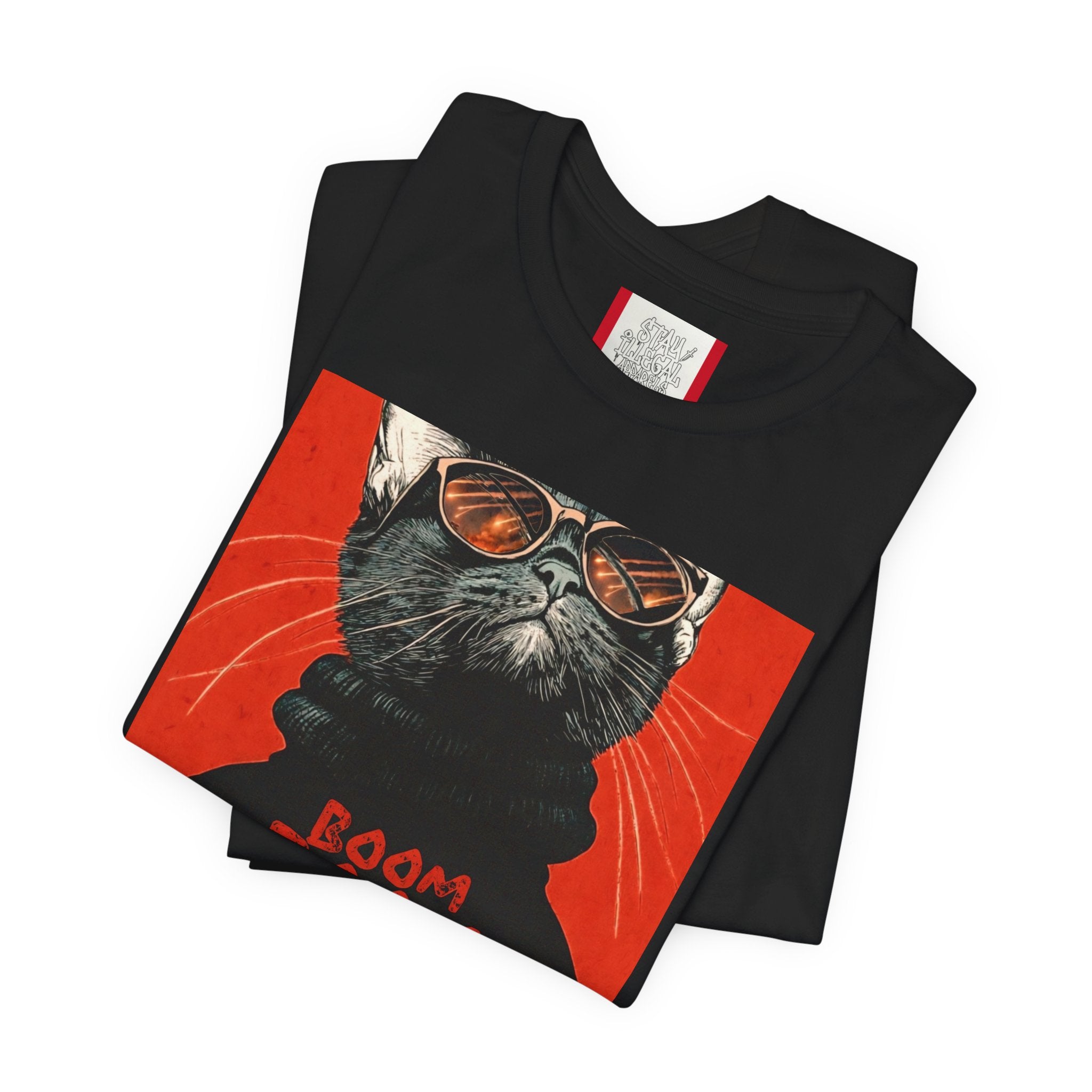 Propaganda T‑Shirt — BOOM BOOM Tel Aviv Cat