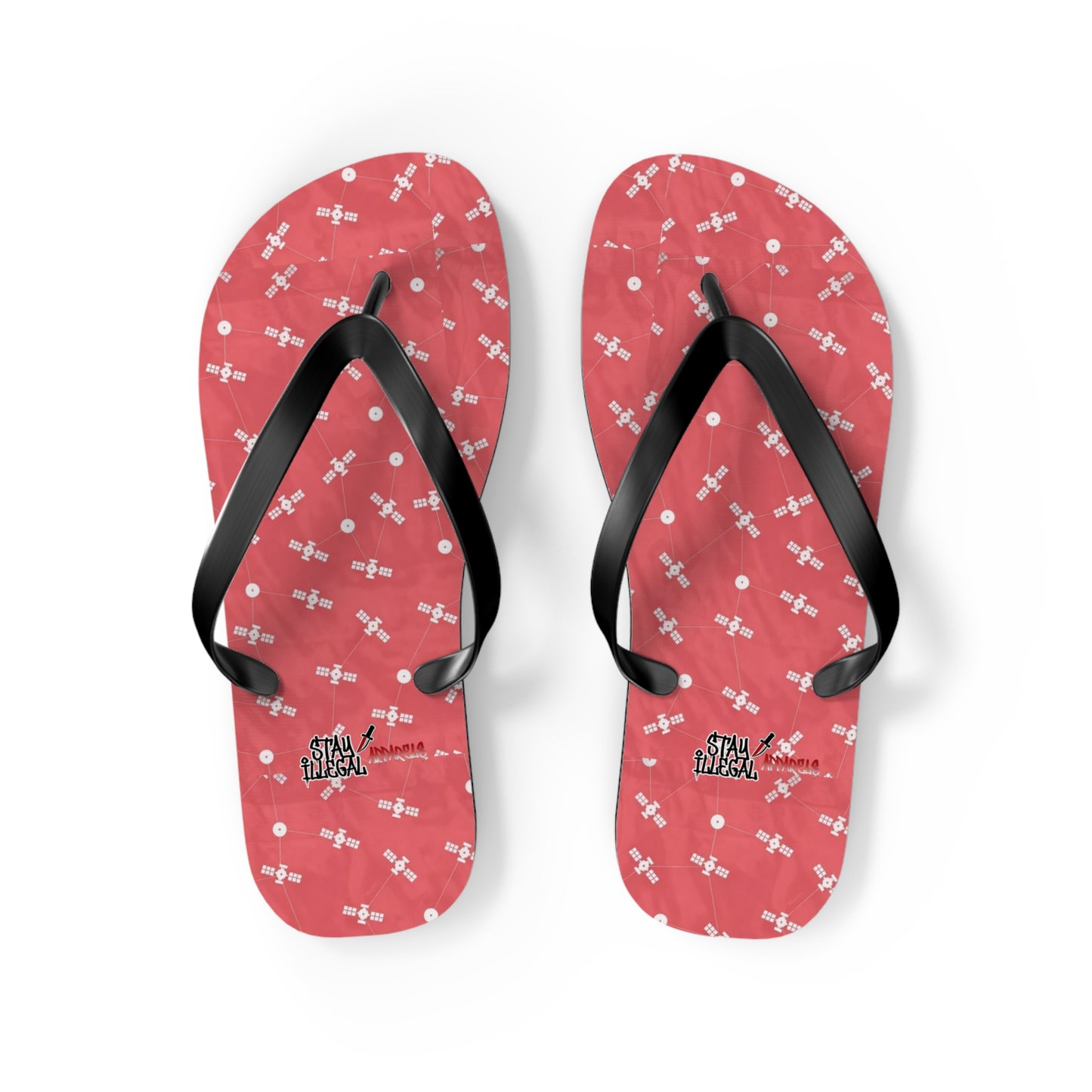 Satellite Flip Flops – Stay Illegal Satellite Papaya Pink