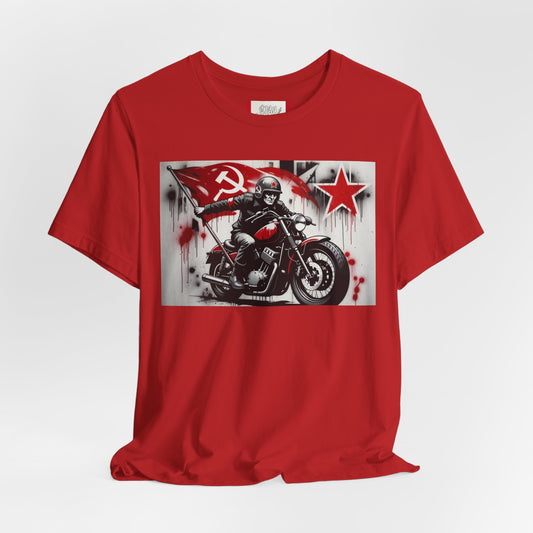 Stay Illegal "Motorcycle Communist" T‑Shirt