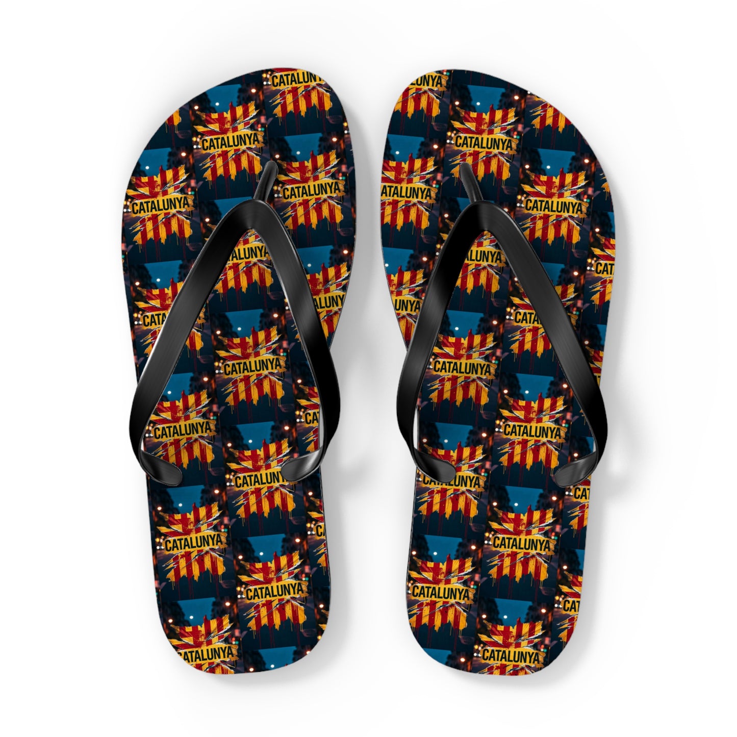 Catalan Independence Flip Flops – Zona Raval