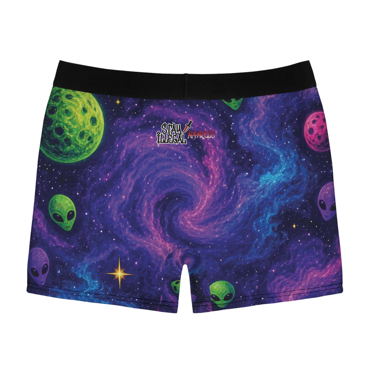 Stay Illegal Men's Boxer Briefs - Alien Drift