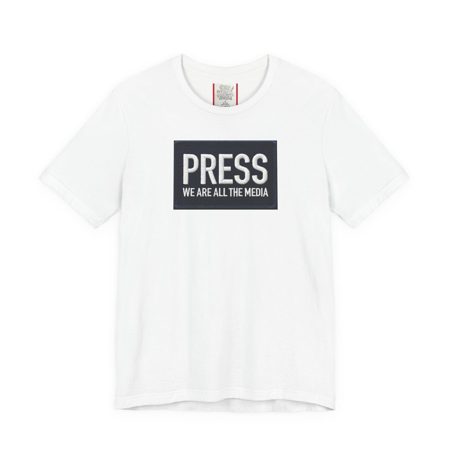T‑shirt de protestation — NOUS SOMMES TOUS LA PRESSE