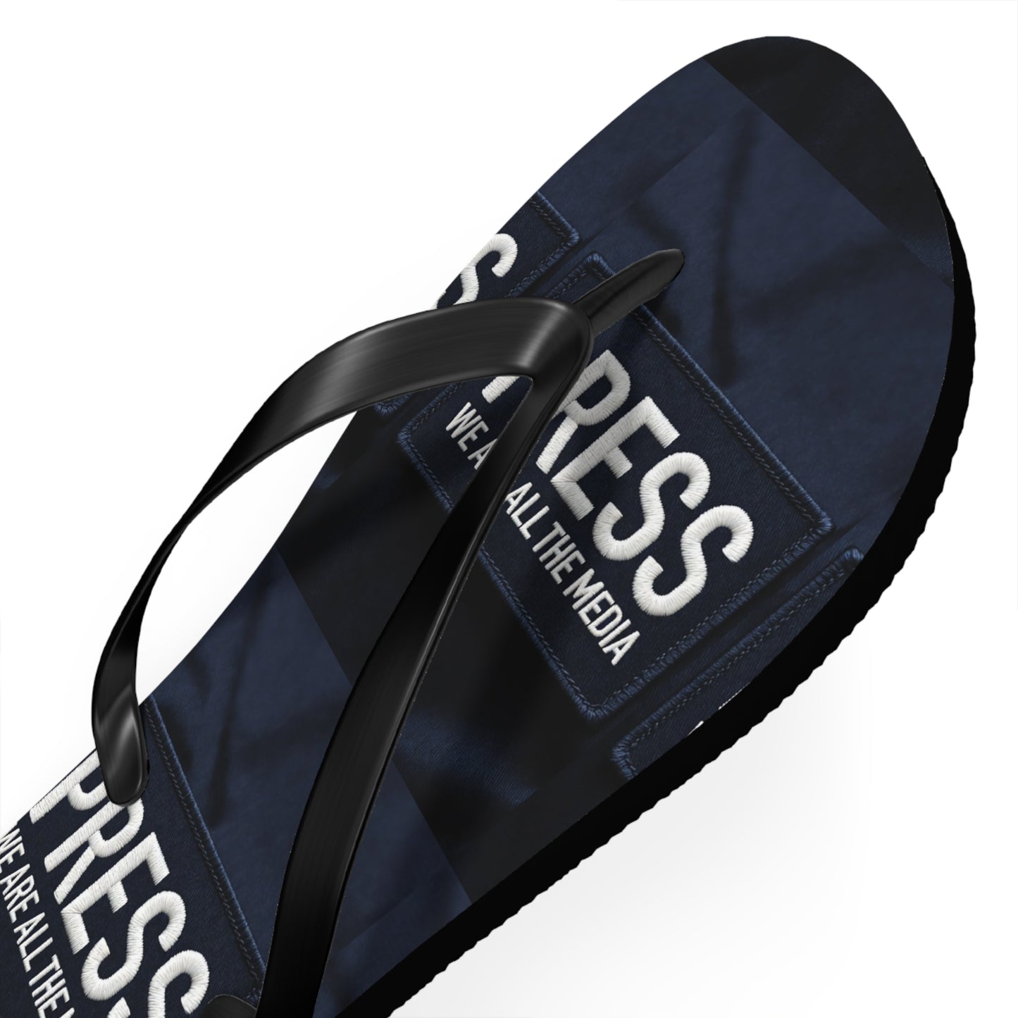 Press Freedom Flip Flops – PRESS ONLY