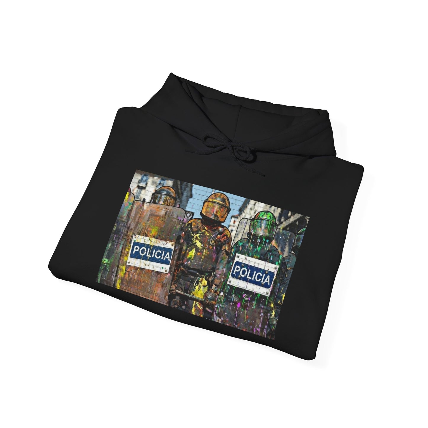 Stay Illegal Graffiti Hoodie - Policia Policia