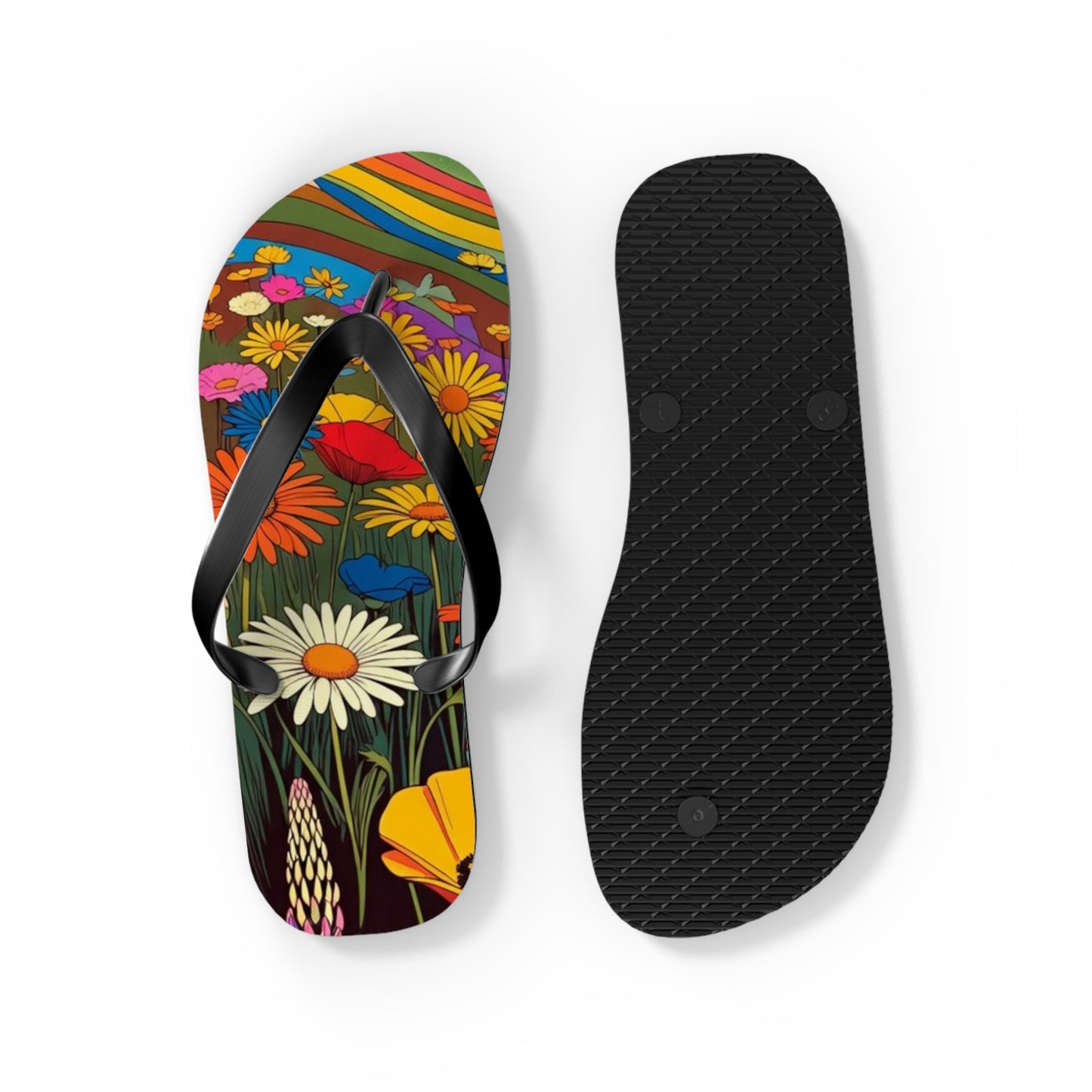 Flower Flip Flops – Fields Of Elysium
