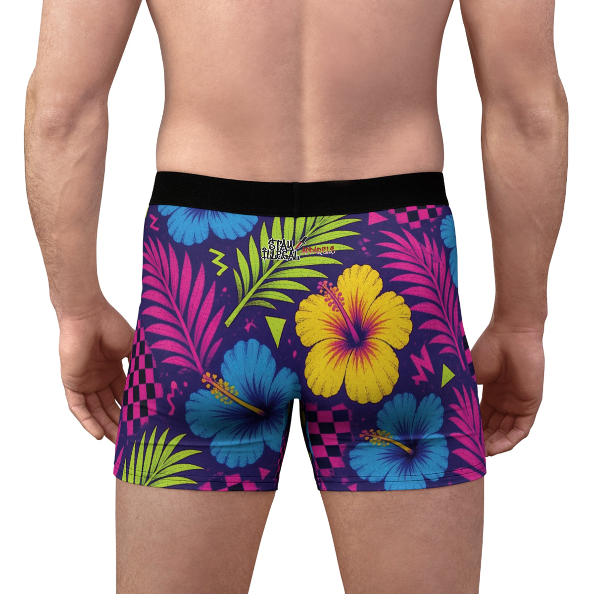 Stay Illegal Men's Boxer Briefs - Tropical Twist