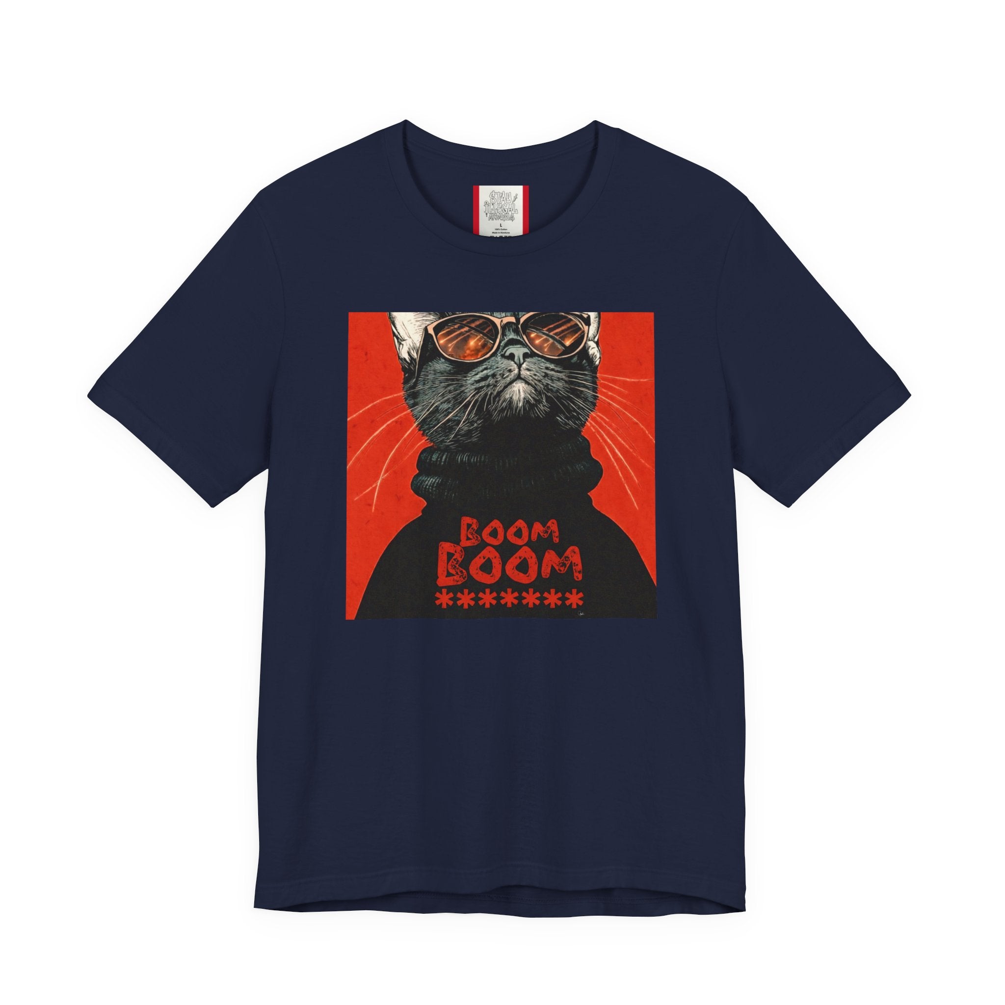 Propaganda T‑Shirt — BOOM BOOM Tel Aviv Cat