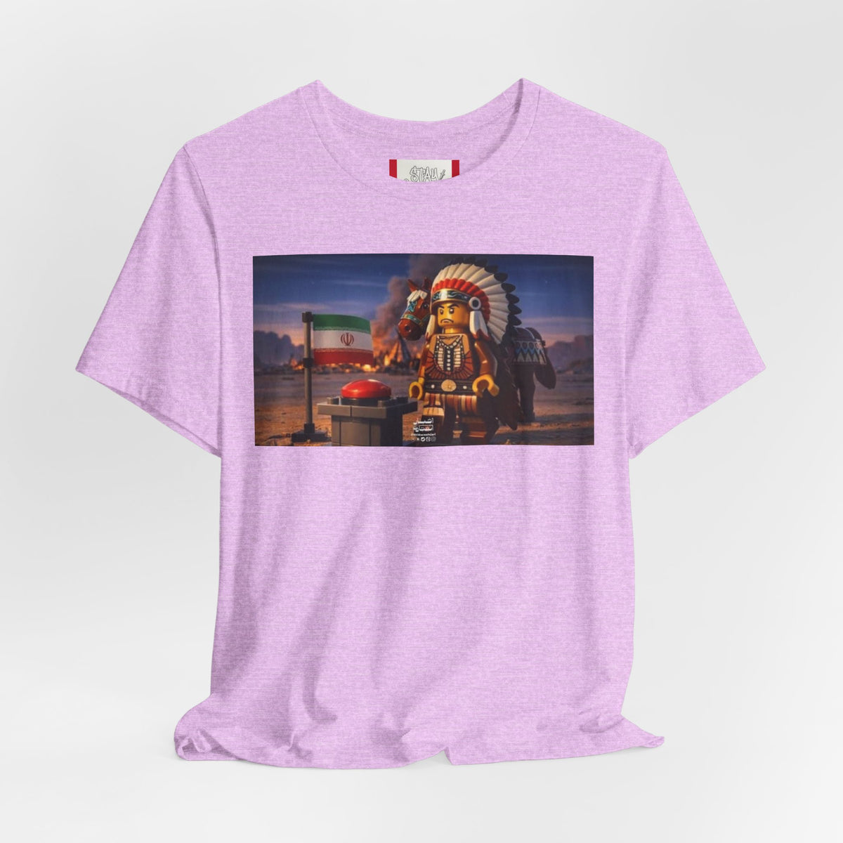 Propaganda T‑Shirt — IRAN LEGOS — USA Invaders