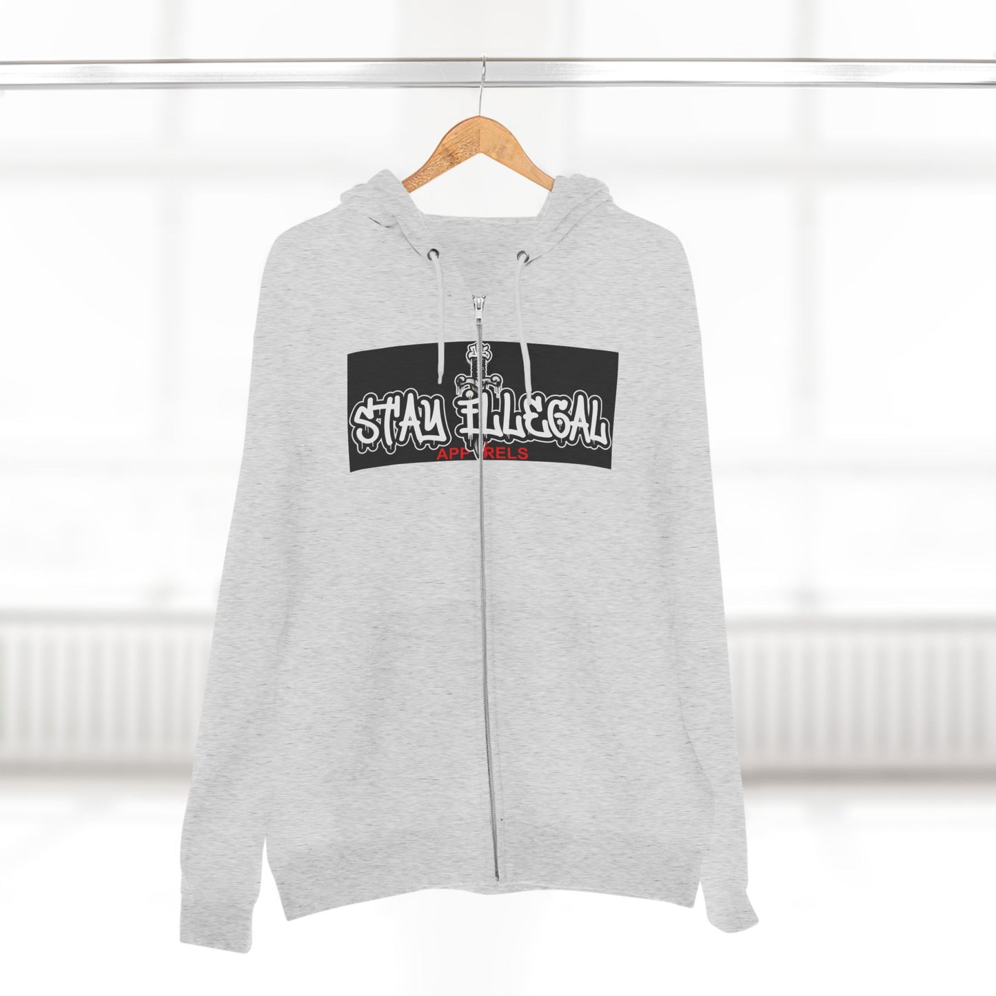 Eye Of The Beholder Hoodie — Stay Illegal Zip Hoodie