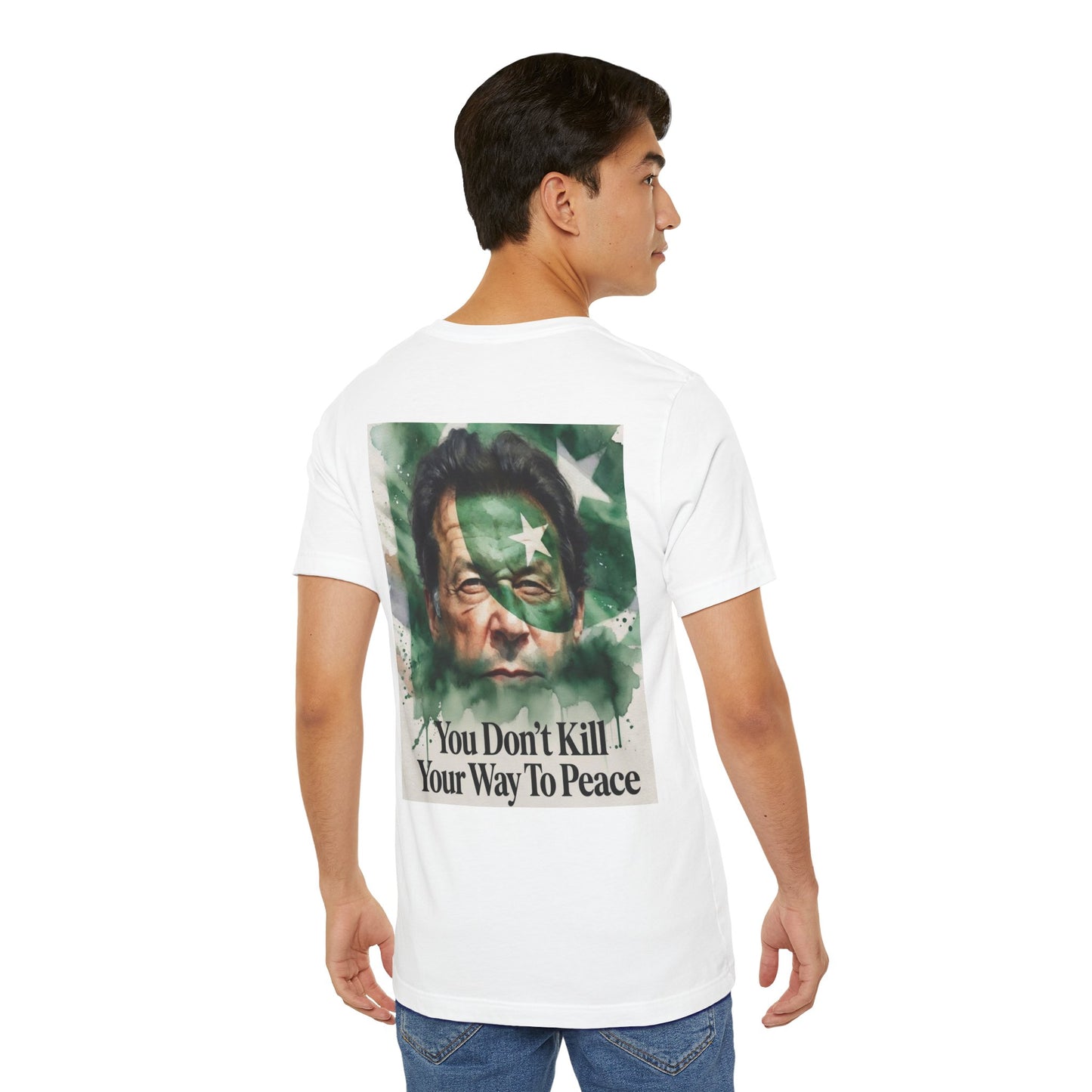 Back Print T‑Shirt — HERO OF PAKISTAN