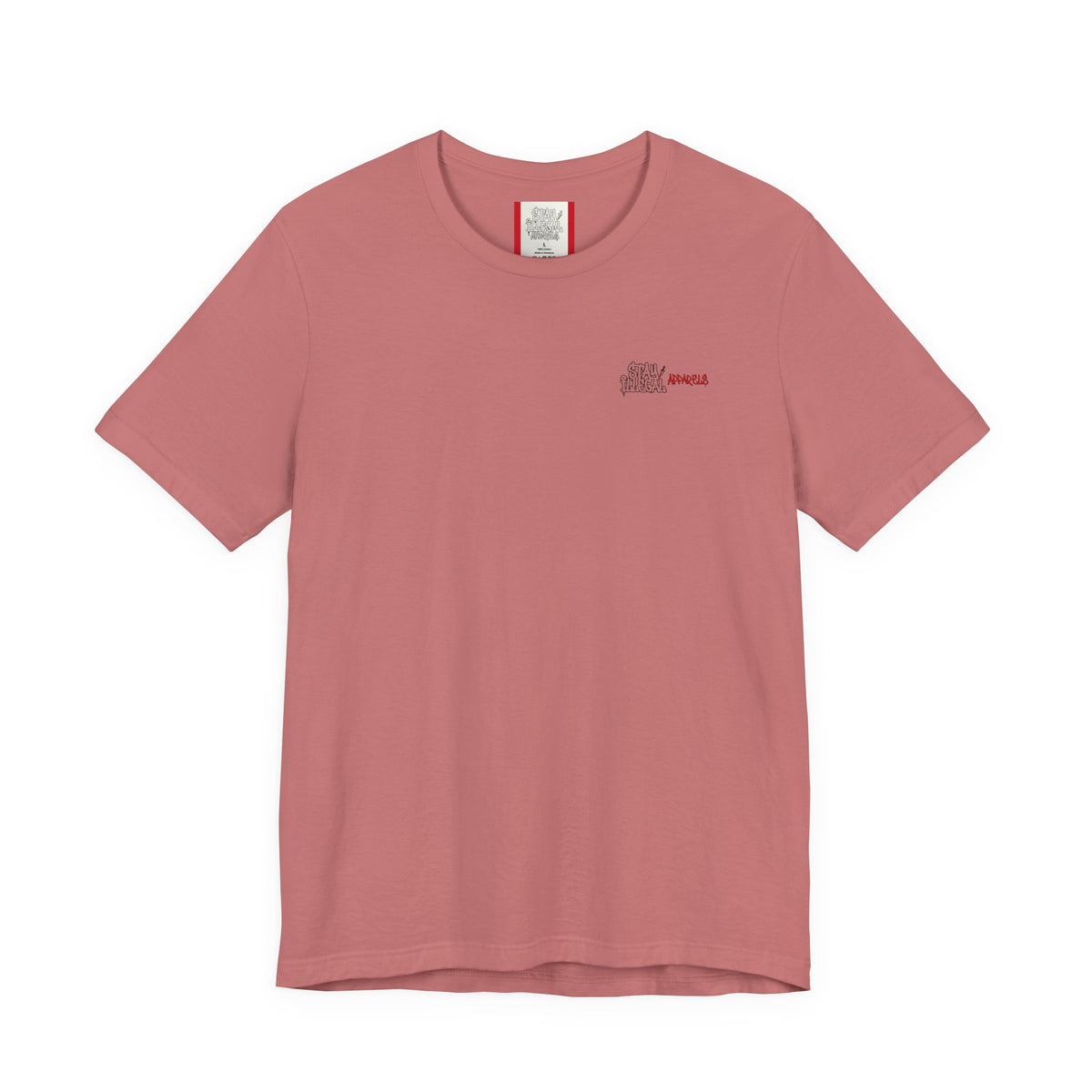 Wanted Back Print T‑Shirt — VOTE REGRET REPAT. NO!