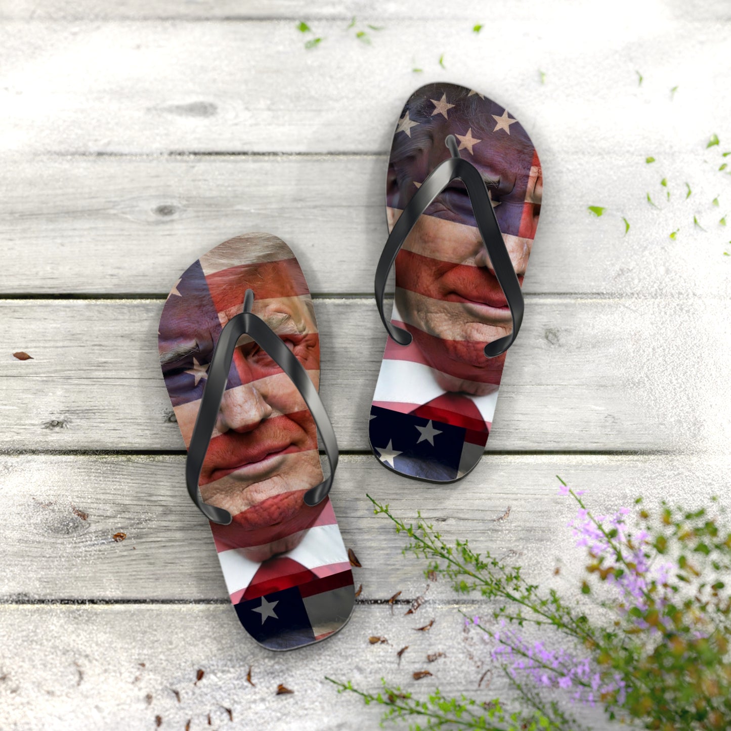 Trump's America Flip Flops – Trump Face