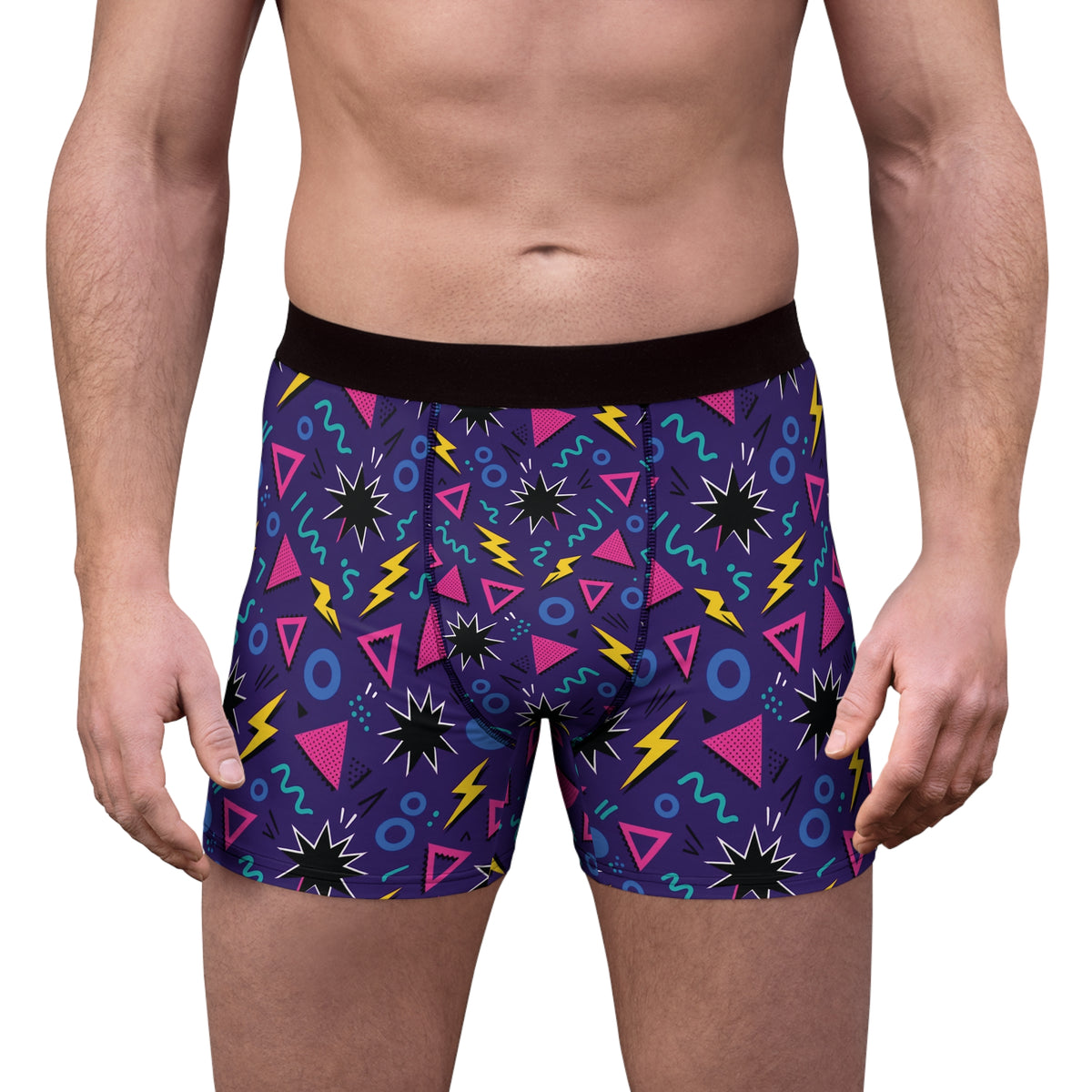 Stay Illegal Men's Boxer Briefs - Playful Zap
