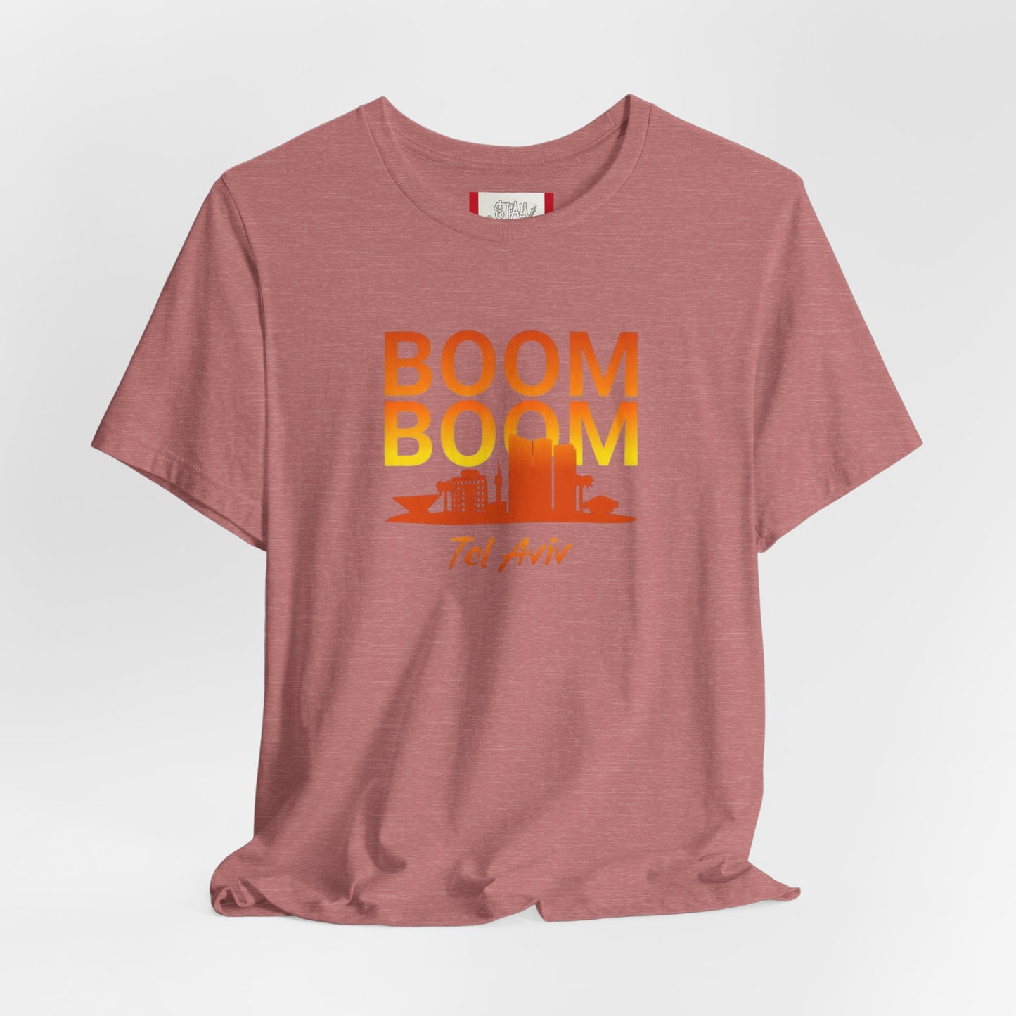 Propaganda T‑Shirt — BOOM BOOM Tel Aviv Skyline