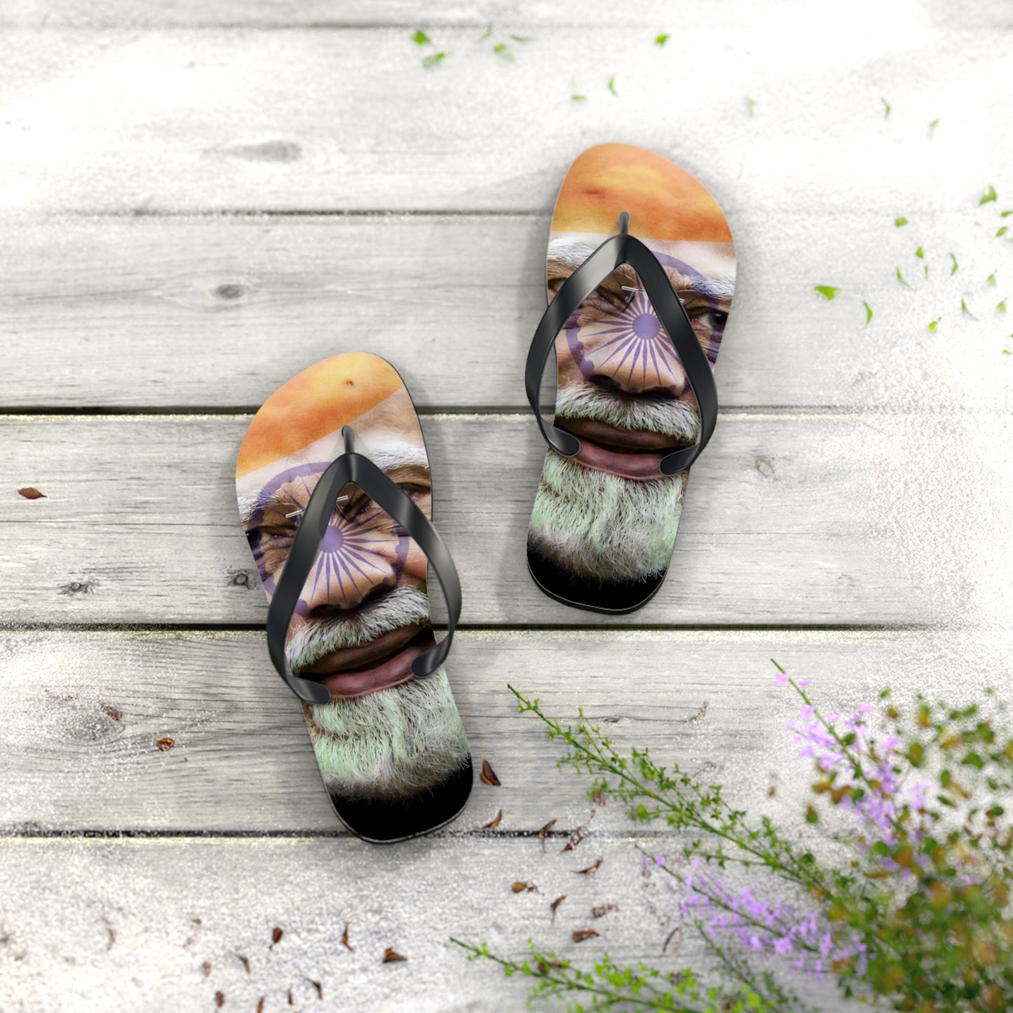 Modi's India Flip Flops – Modi Face