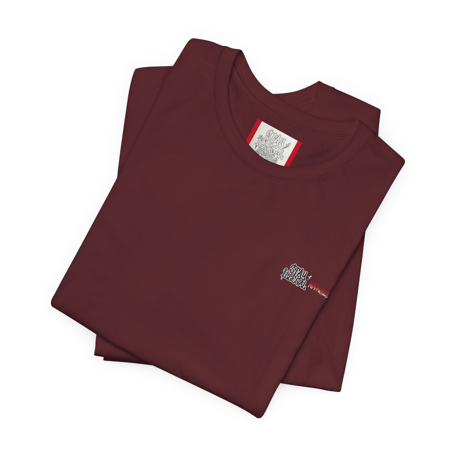 Stay Illegal Isignia - Plain Colour Tees