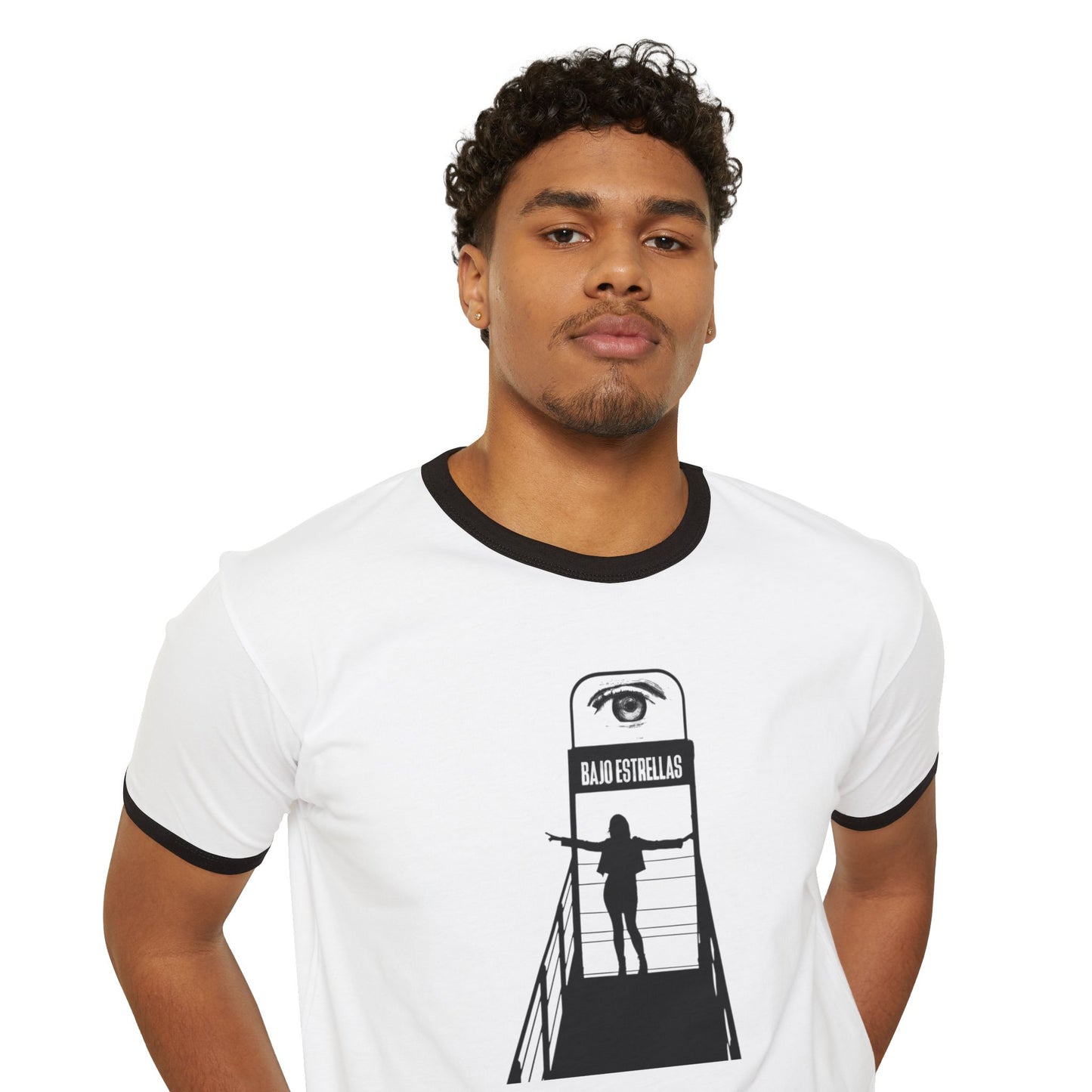 Stay Illegal Ringer T-Shirt — Bajo Estrellas