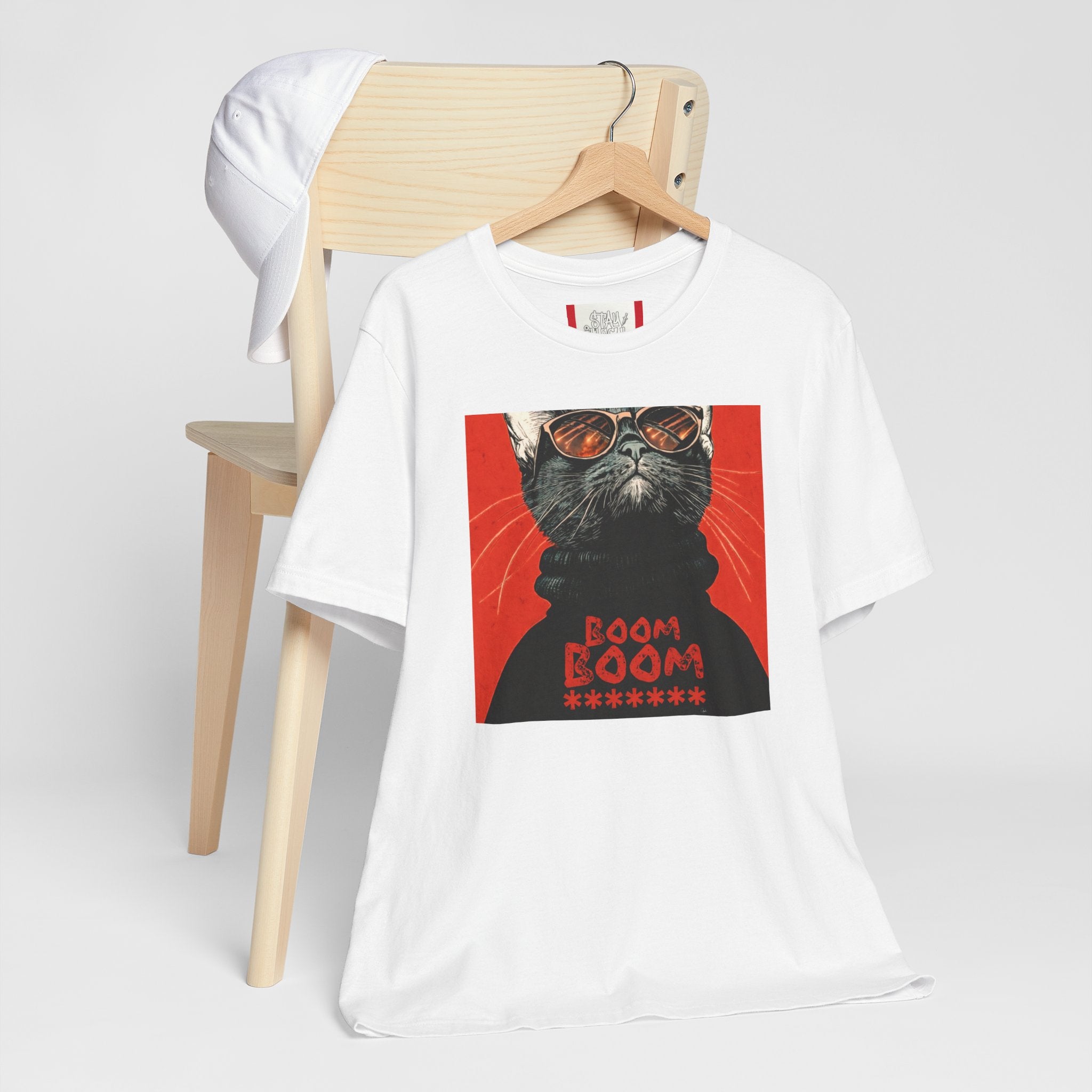 Propaganda T‑Shirt — BOOM BOOM Tel Aviv Cat