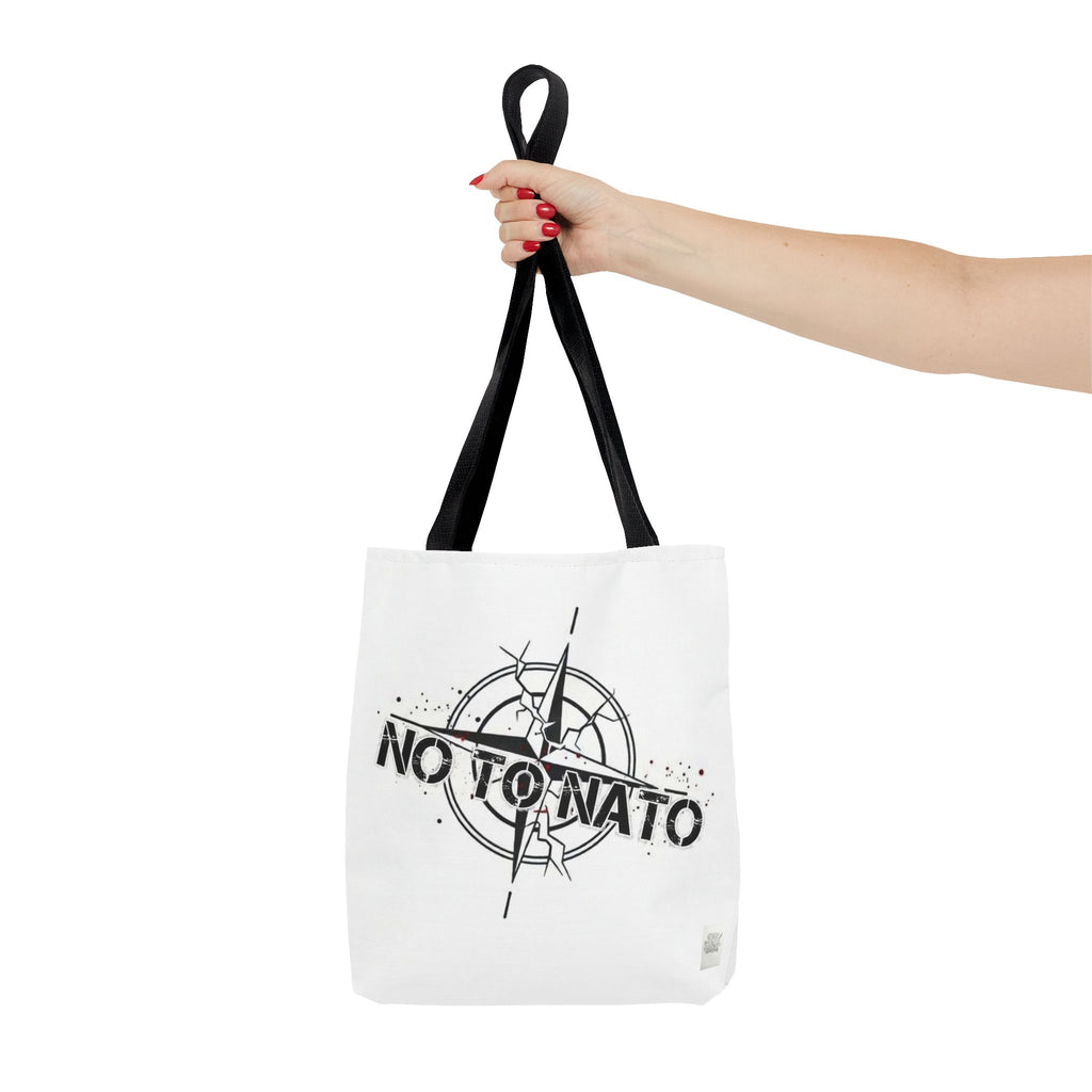 Compass Tote Bag — "NO To NATO / Het NATO" English/Russian