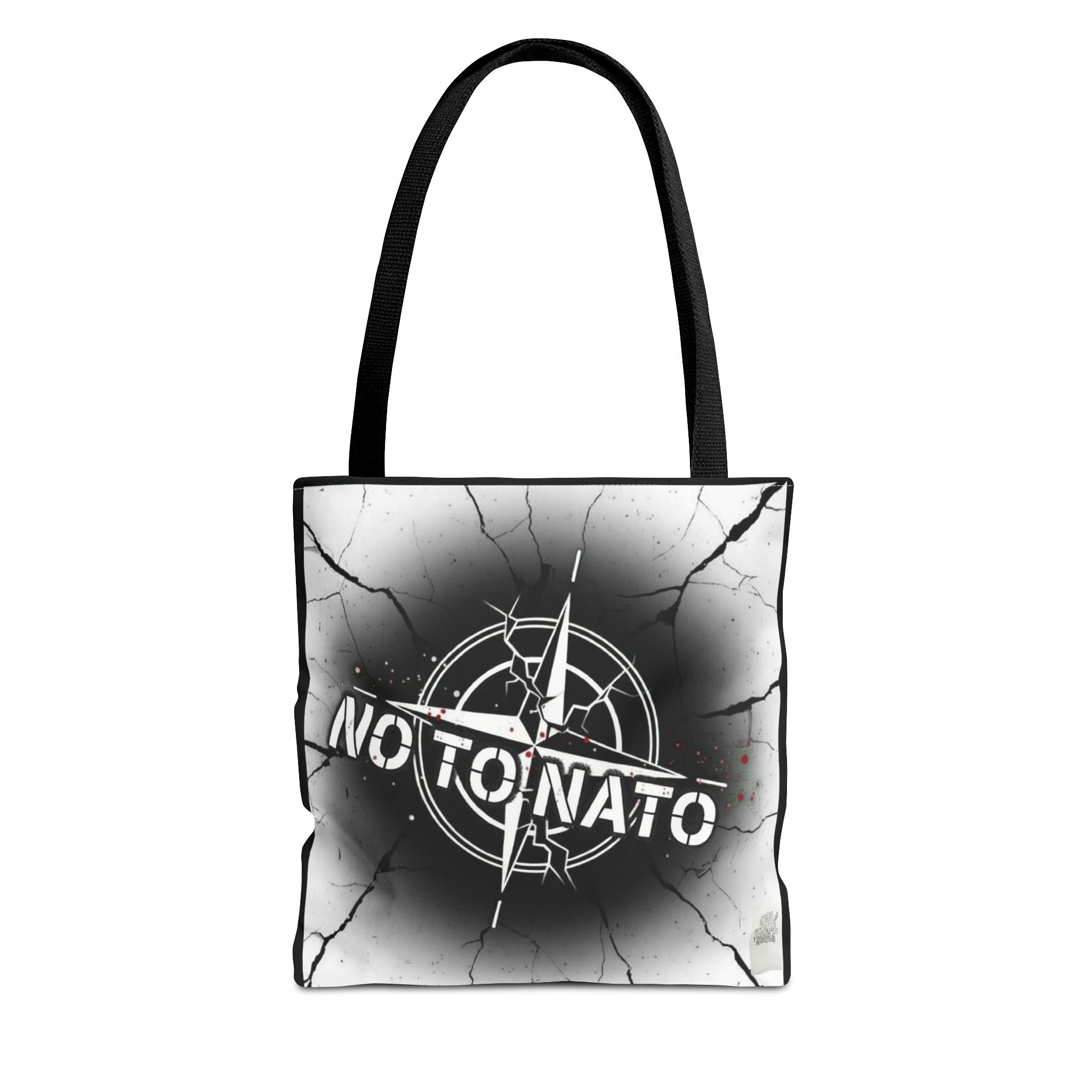 Compass Tote Bag — "NO To NATO / Het NATO" English/Russian