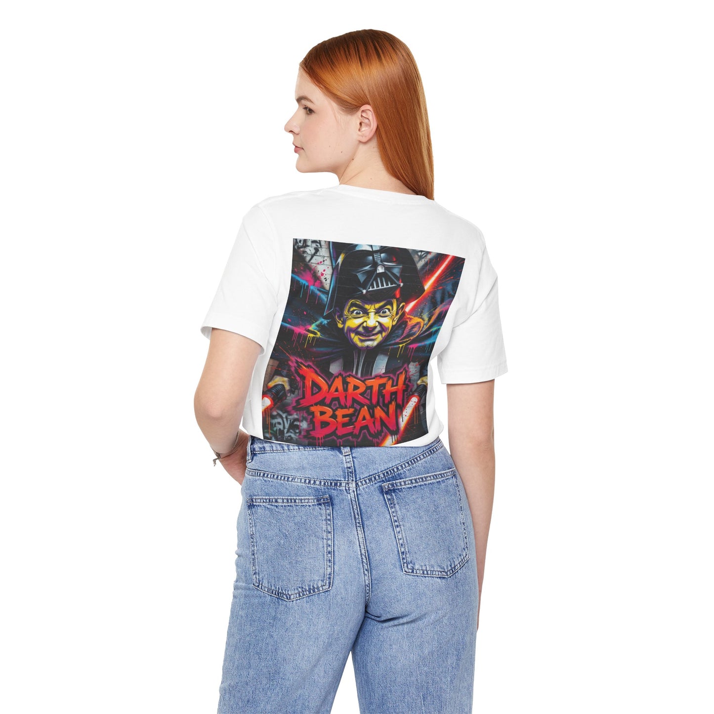 Back Print T-Shirt — DARTH Mr.BEAN