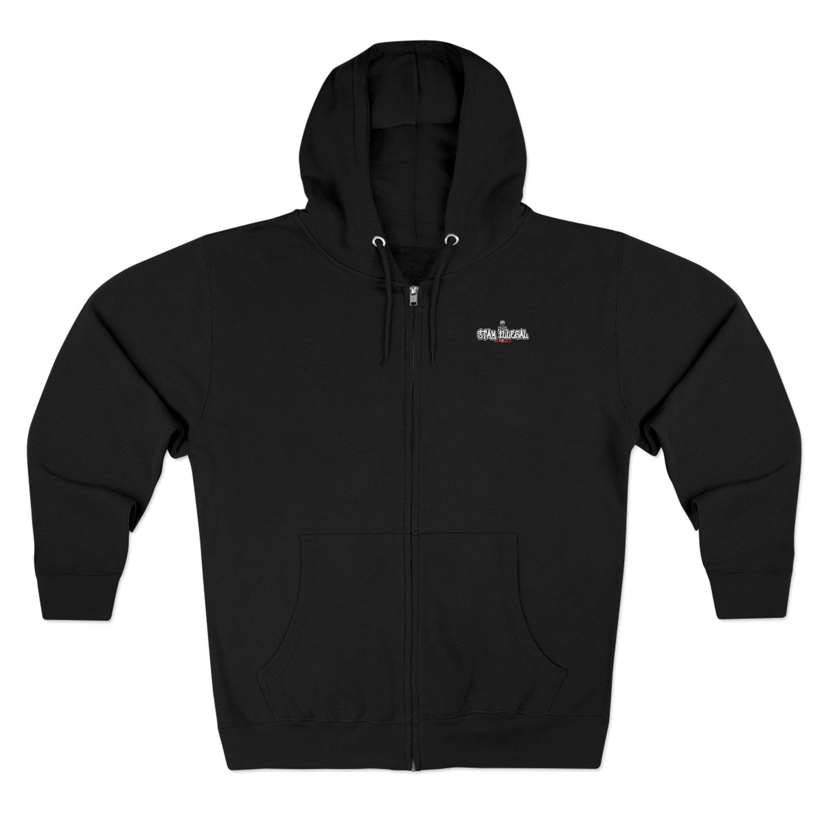 Hooded Rebel — Stay Illegal Zip Hoodie
