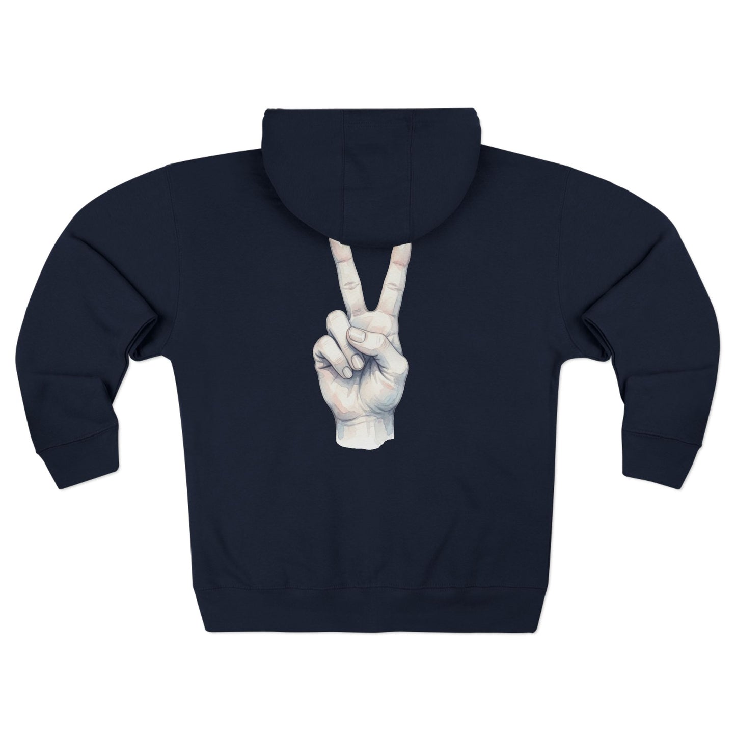 Smiley Drip Face Hoodie — Stay Illegal Zip Hoodie