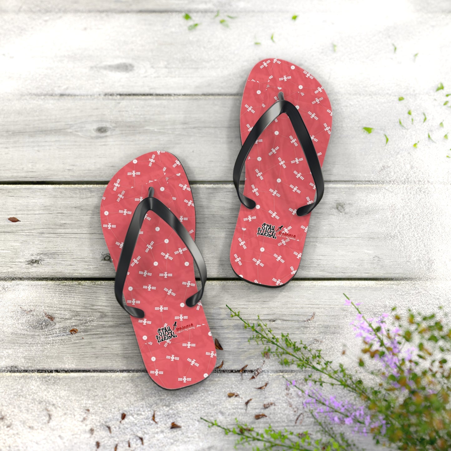 Satellite Flip Flops – Stay Illegal Satellite Papaya Pink
