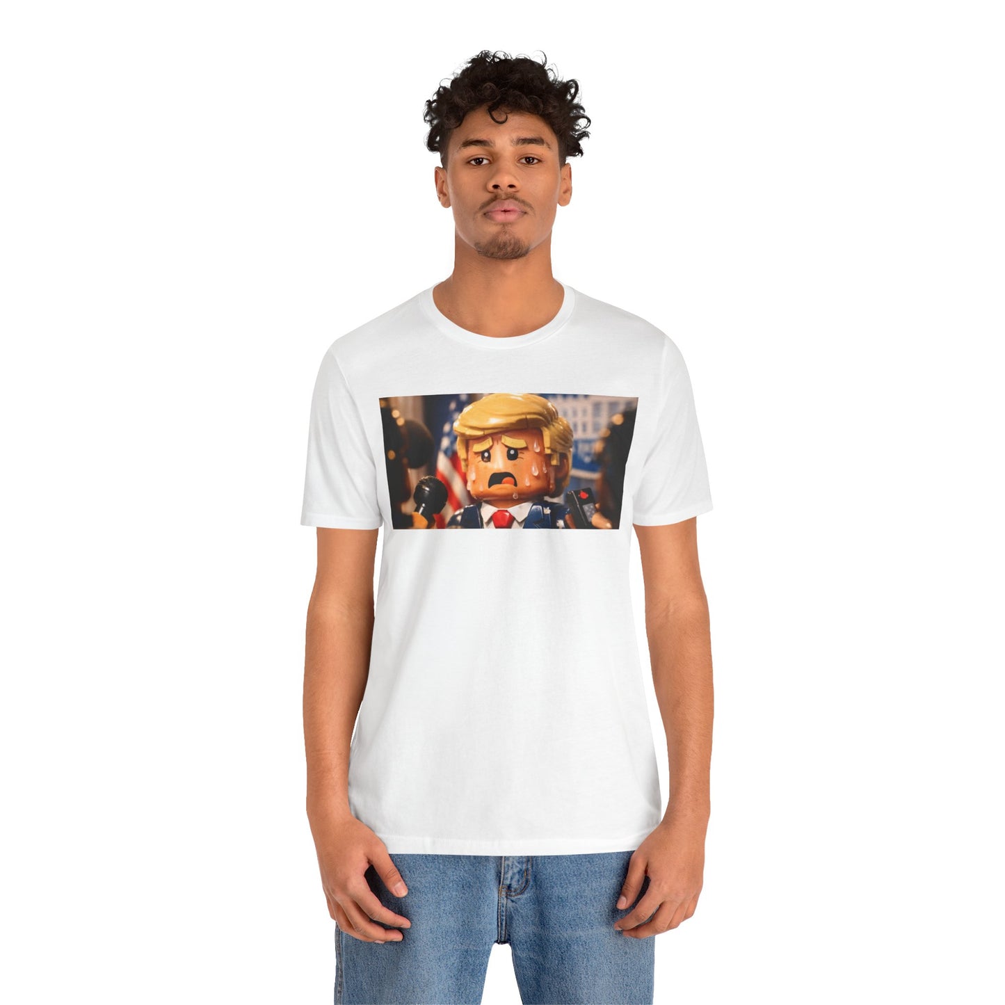 Propaganda T‑Shirt — IRAN LEGOS - Sweaty Trump