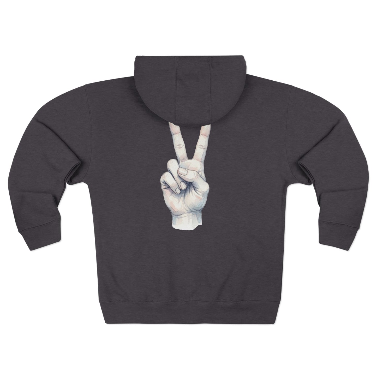 Smiley Drip Face Hoodie — Stay Illegal Zip Hoodie