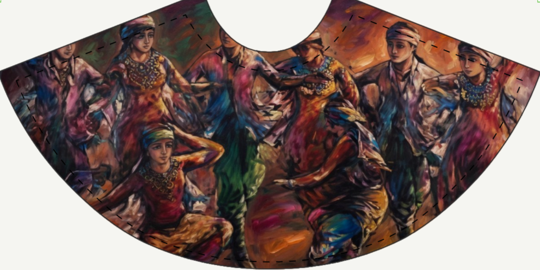 Women's Skater Skirt — The Dance Day